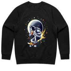 Astronaut Skateboard Sweatshirt