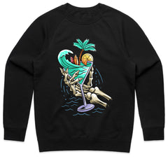 Tropical Skeleton Sweatshirt