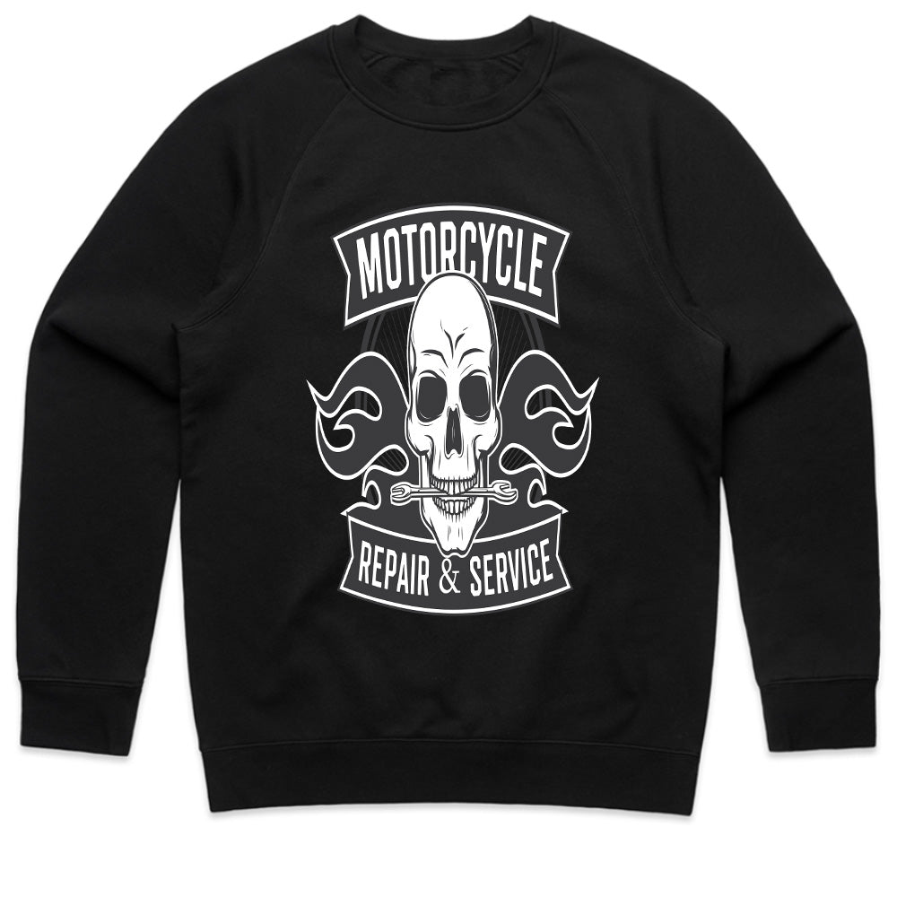 Motorcycle Service Sweatshirt