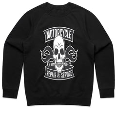 Motorcycle Service Sweatshirt