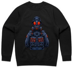 Gas Mask Soldier Shirt