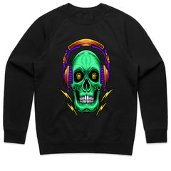 Neon Skull Headphones Shirt