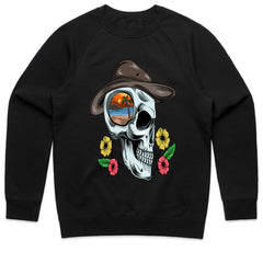 Tropical Cowboy Skull Shirt