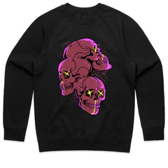 Neon Triple Skull Shirt