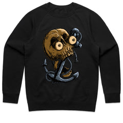 Anchored Skull Horror Shirt
