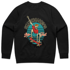 Skeleton Skateboarding Shirt