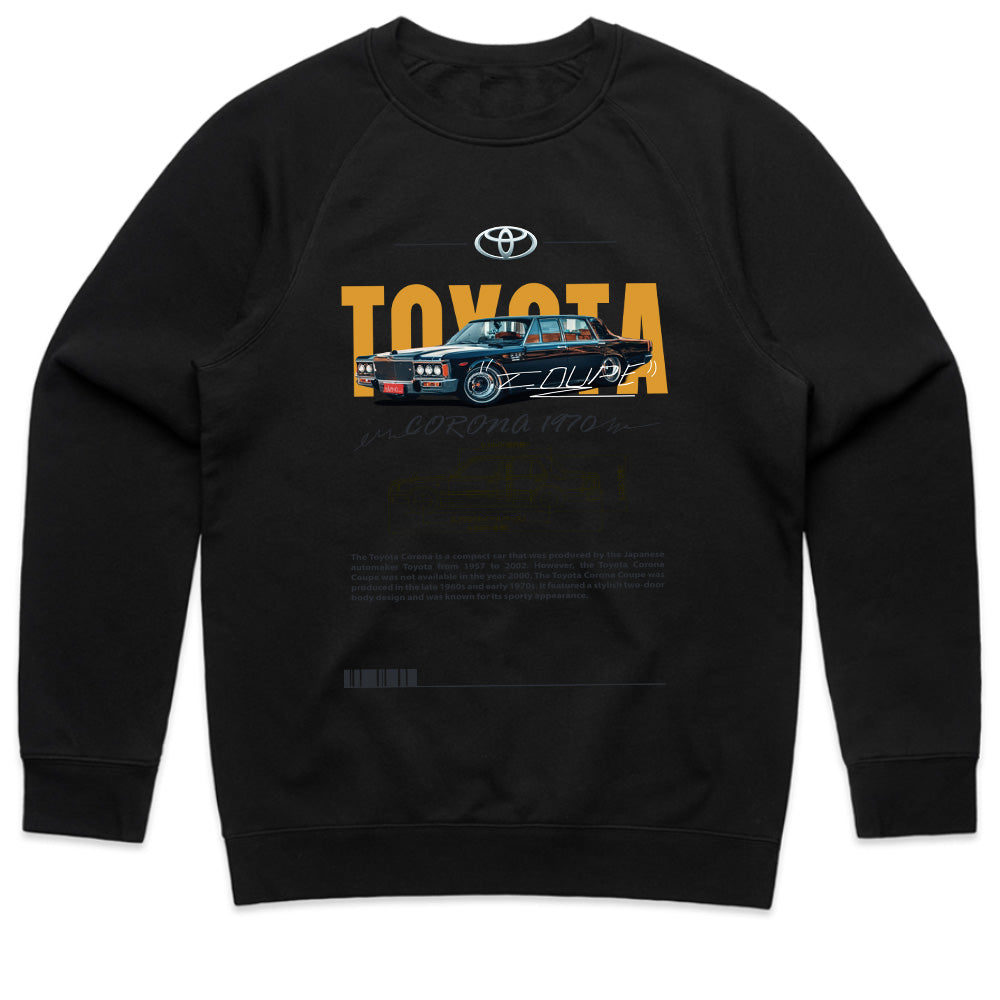 Toyota Corona 1970 T-Shirt – Vintage JDM Classic Edition