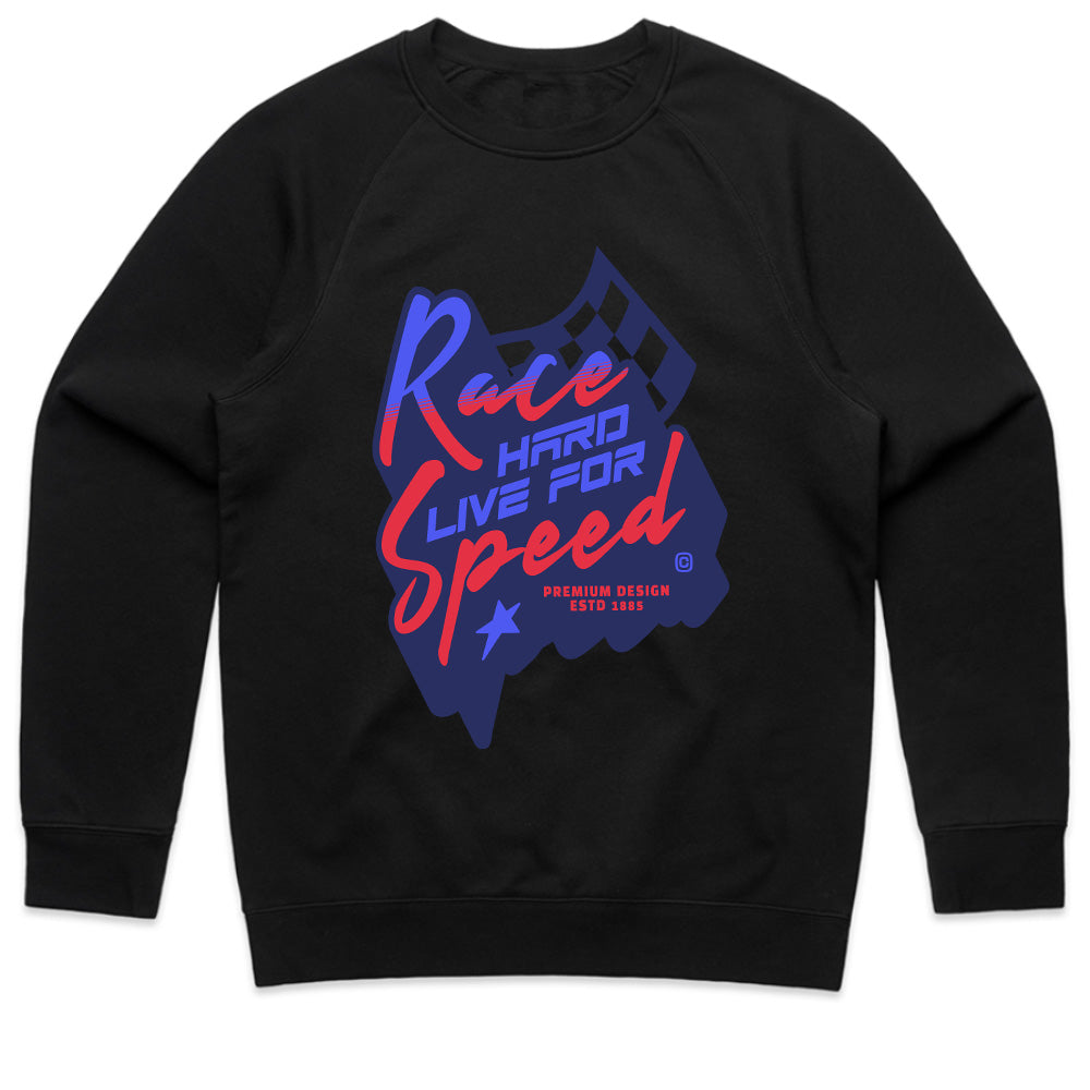 Race Hard Live for Speed T-Shirt – Bold Racing Spirit Edition