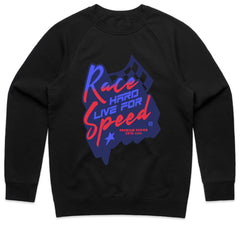 Race Hard Live for Speed T-Shirt – Bold Racing Spirit Edition