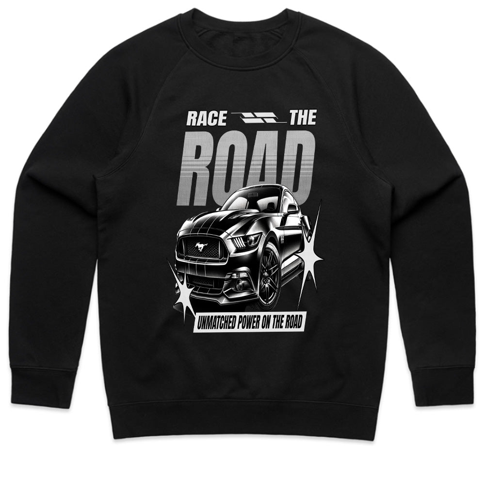 Race The Road T-Shirt – Unmatched Power Muscle Car Edition