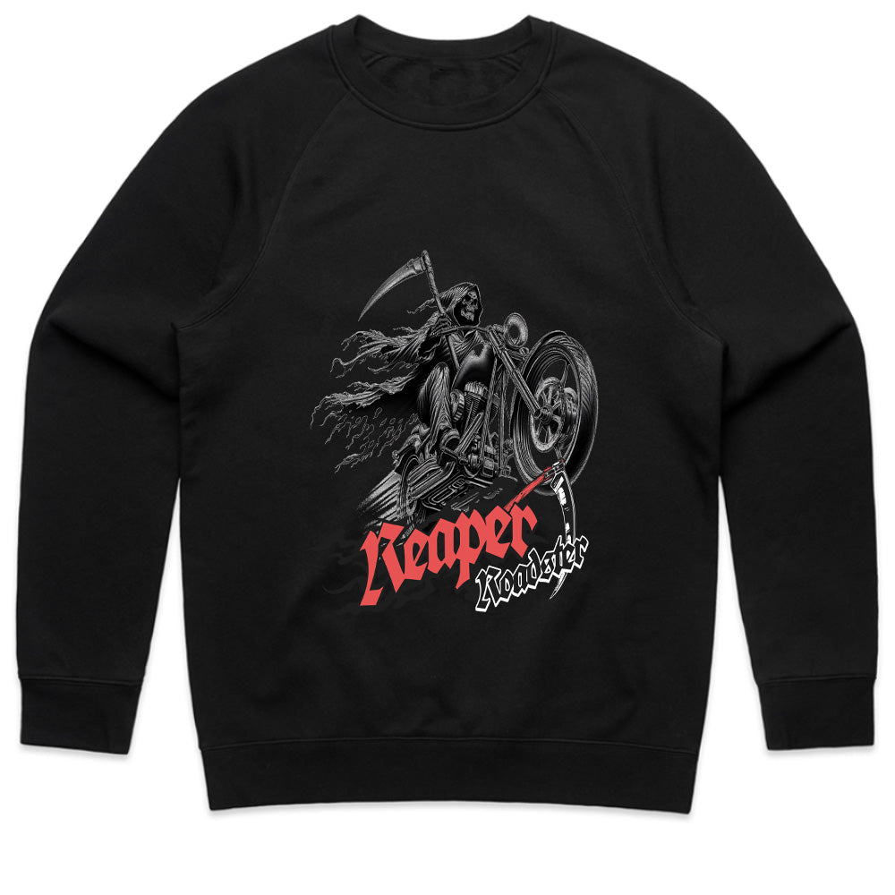 Reaper Roadster T-Shirt – Grim Reaper Biker Ride of Doom Tee