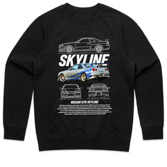 Nissan Skyline GTR R34 T-Shirt – JDM Performance Icon Edition
