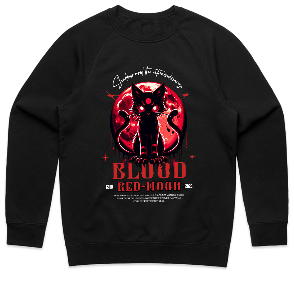 Blood Red Moon Bakeneko: Shadowed Eclipse Tee