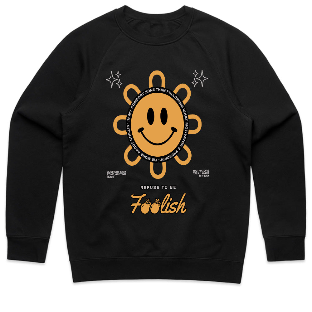 Refuse to Be Foolish: Radiant Smiley Confidence Tee