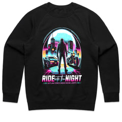 Ride Into The Night Neon Outlaw T-Shirt – Cyber City Vibes