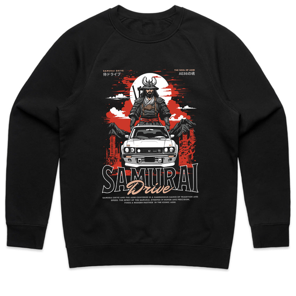 Samurai Drive: The Soul of AE86 — JDM Warrior Spirit T-Shirt