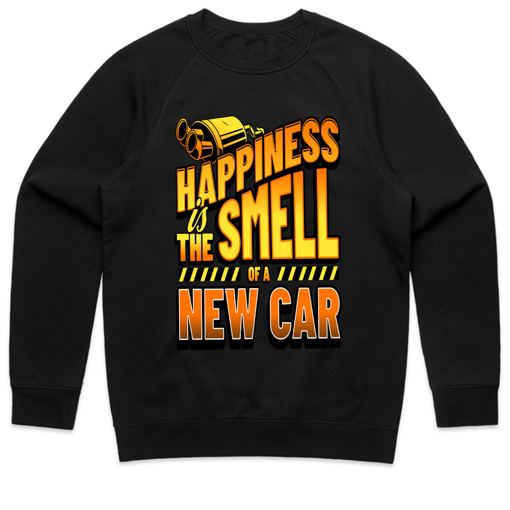 Happiness is the Smell of a New Car T-Shirt – Perfect Gift for Car Lovers