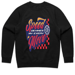 Speed Defines My Every Move Racing Typography T-Shirt
