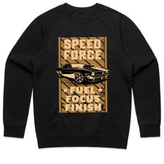 Speed Force Muscle Car T-Shirt – Fuel, Focus, Finish Edition