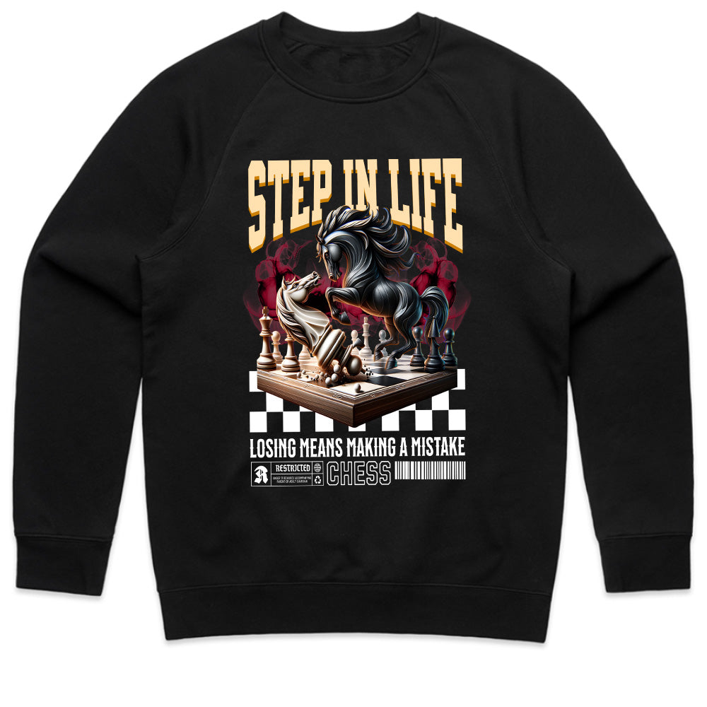 Knight’s Gambit: Step In Life Chess Tee