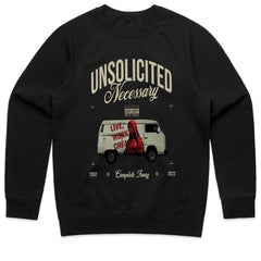 Unsolicited Necessary – Live Work Create Street Art T-Shirt