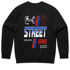 Street Legends – No Fear, Just Fast Racing T-Shirt