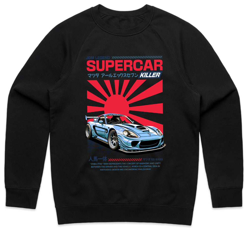 Supercar Killer – JDM RX-7 Legend Rising Sun T-Shirt