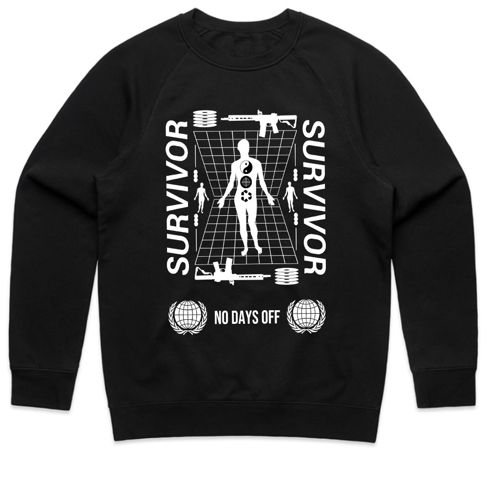 Relentless Edge: Survivor No Days Off Tee
