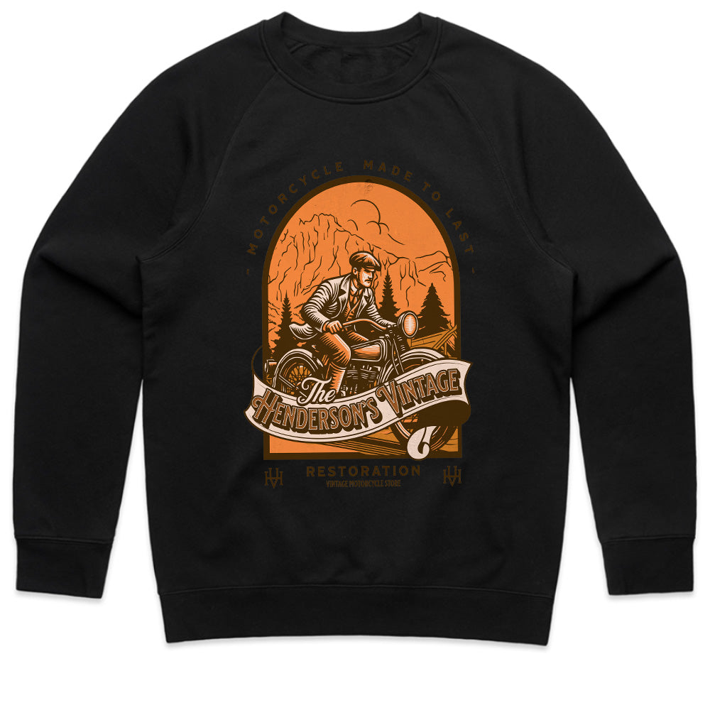 The Henderson’s Vintage Motorcycle T-Shirt – Classic Retro Rider Tee