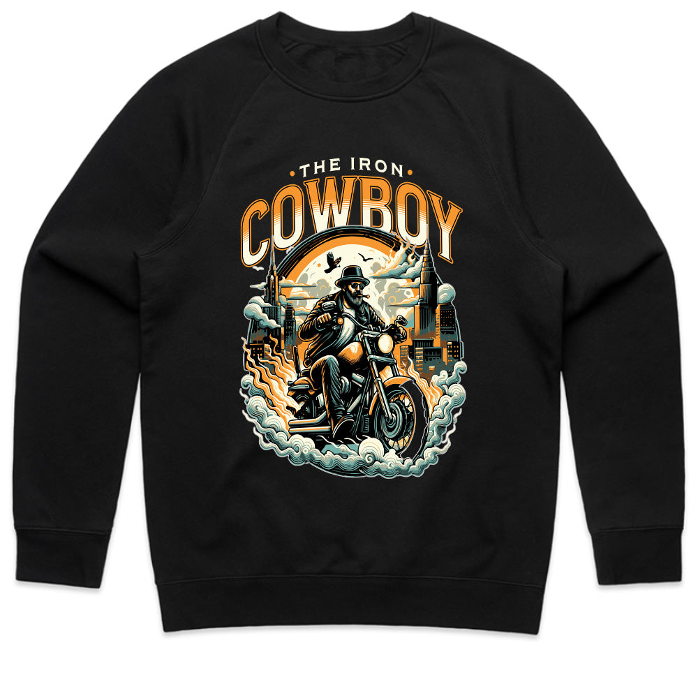 The Iron Cowboy T-Shirt – Western Biker Legend Tee