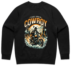 The Iron Cowboy T-Shirt – Western Biker Legend Tee