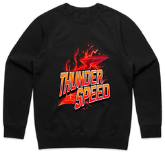 Thunder Speed – Lightning Bolt Power Racing T-Shirt
