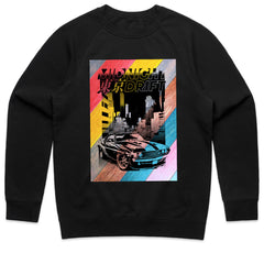 Tokyo Midnight Drift – Retro Neon Street Racer T-Shirt