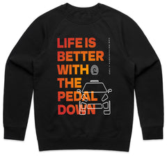Pedal Down Lifestyle – Car Enthusiast Minimalist Racing T-Shirt