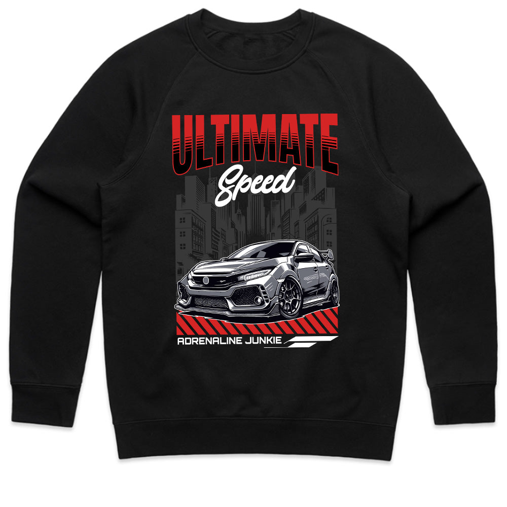 Ultimate Speed Adrenaline Junkie – Street Racer Performance T-Shirt