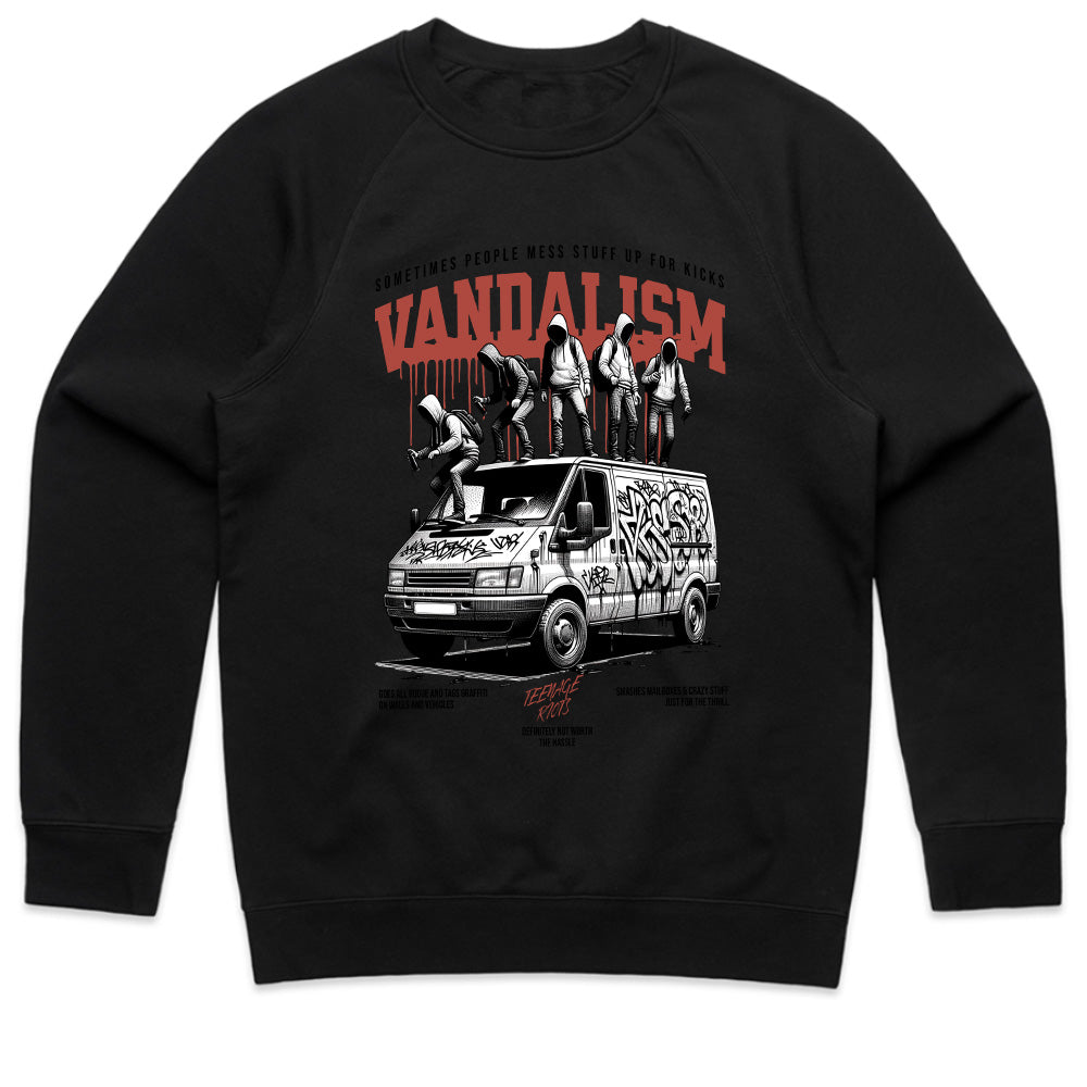 Urban Rebellion Graffiti Van – Vandalism Street Art T-Shirt