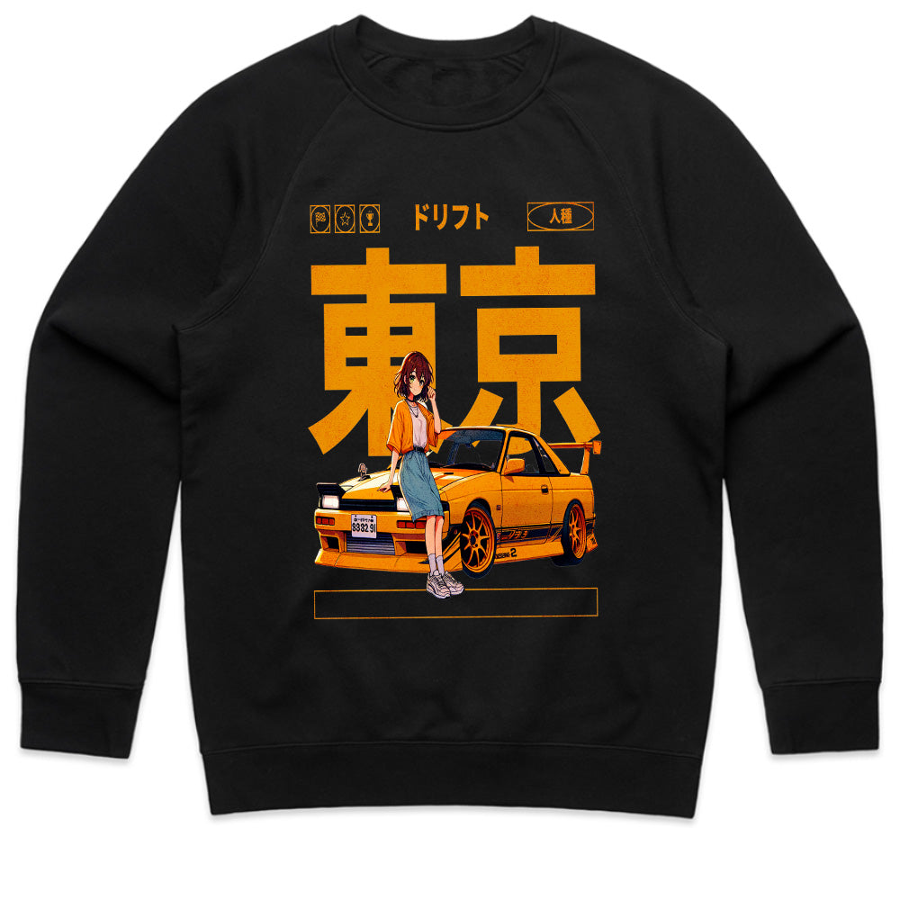 Tokyo Drift Girl — Anime Style JDM Street Racing T-Shirt