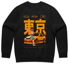 Tokyo Drift Girl — Anime Style JDM Street Racing T-Shirt