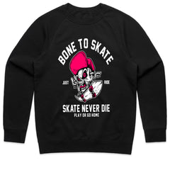 Bone to Skate – Rebel Rider Skull Tee