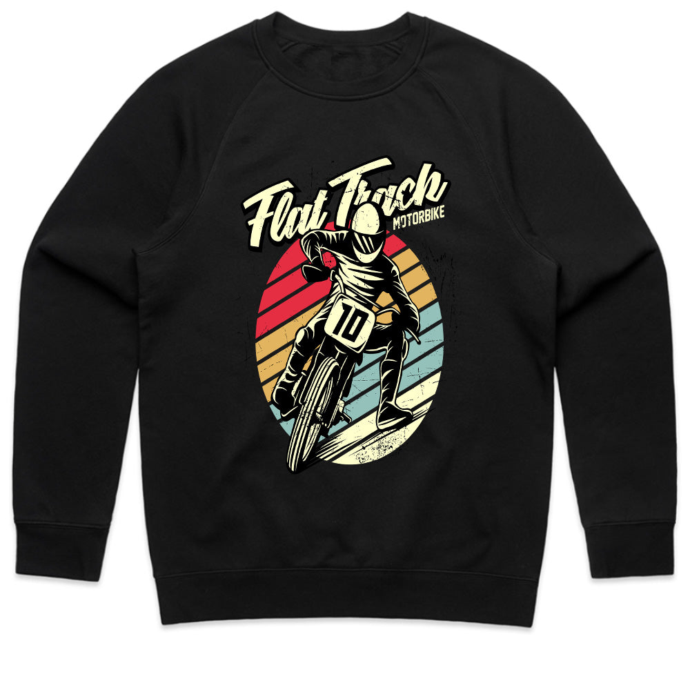 Flat Track Fury – Vintage Moto Speed Tee