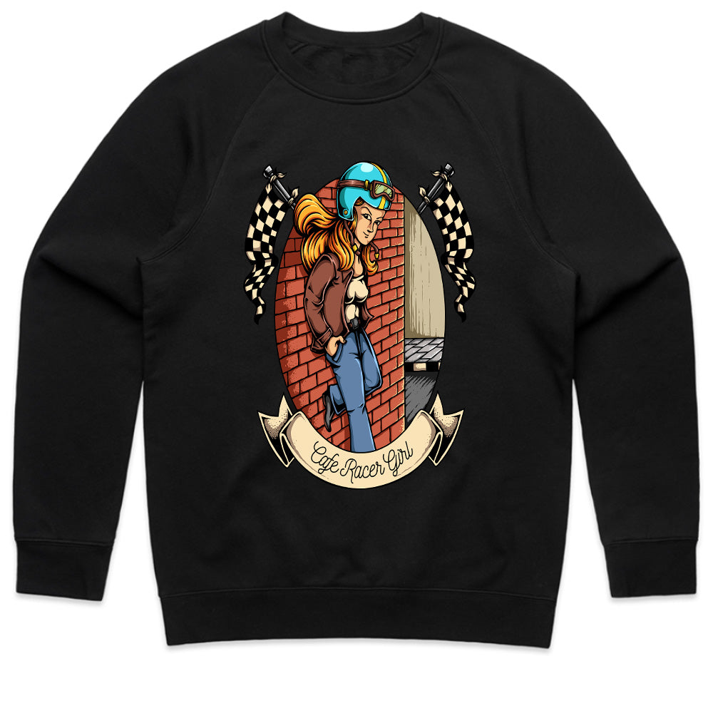 Throttle Beauty: Café Racer Girl Tee