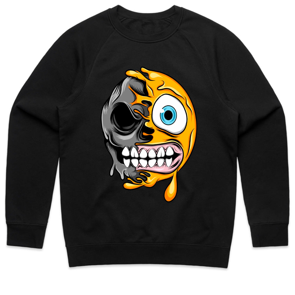 Meltdown Mood: Dual Chaos Face Tee