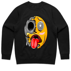 Twisted Mood: Spiral Chaos Face Tee