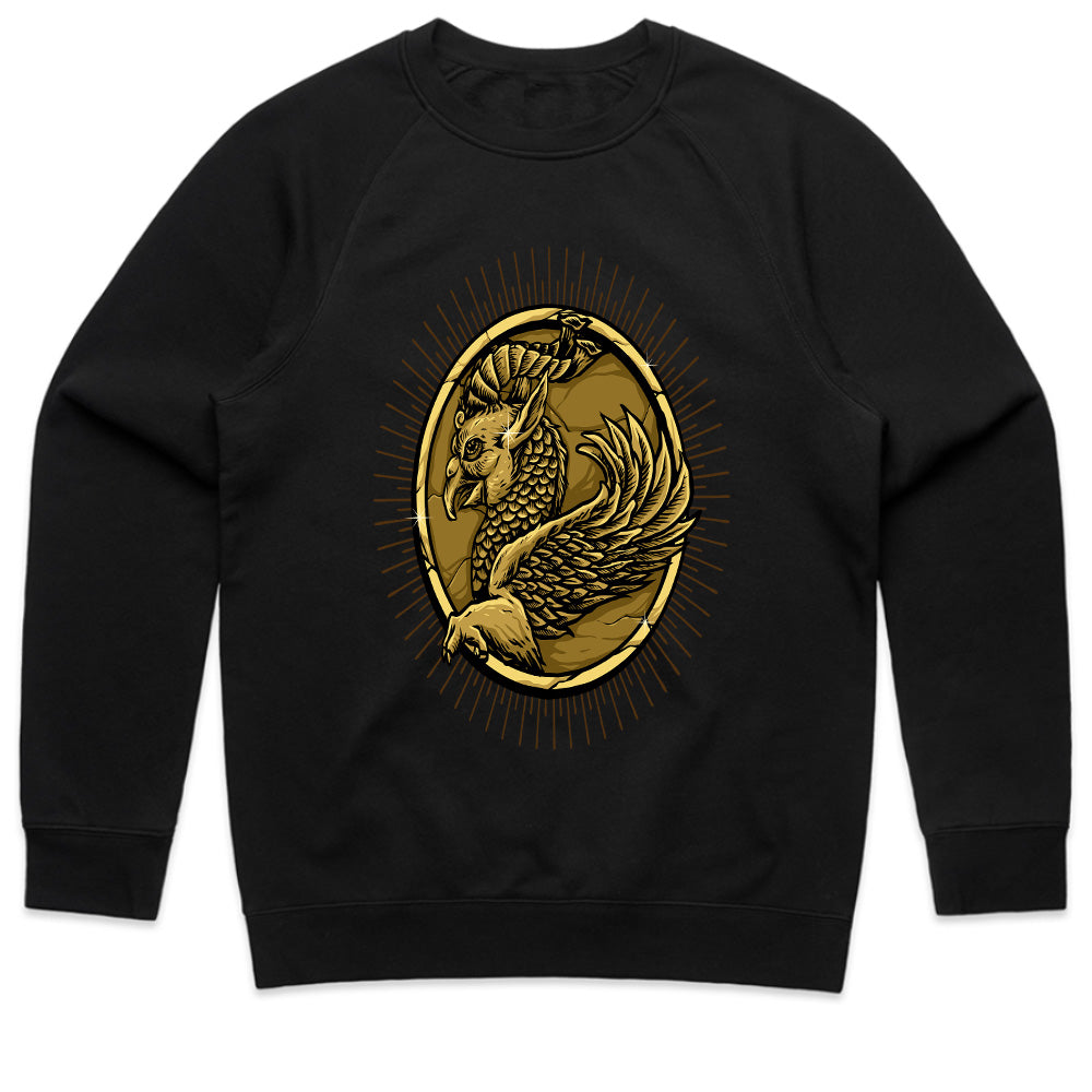 Golden Griffin - Mythical Beast Art Tee