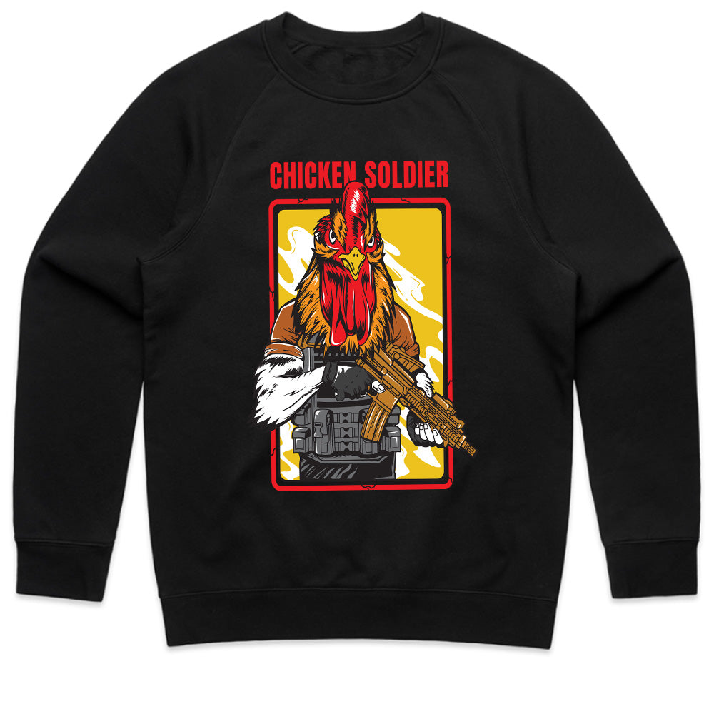 Chicken Soldier - Battle-Ready Warrior Tee