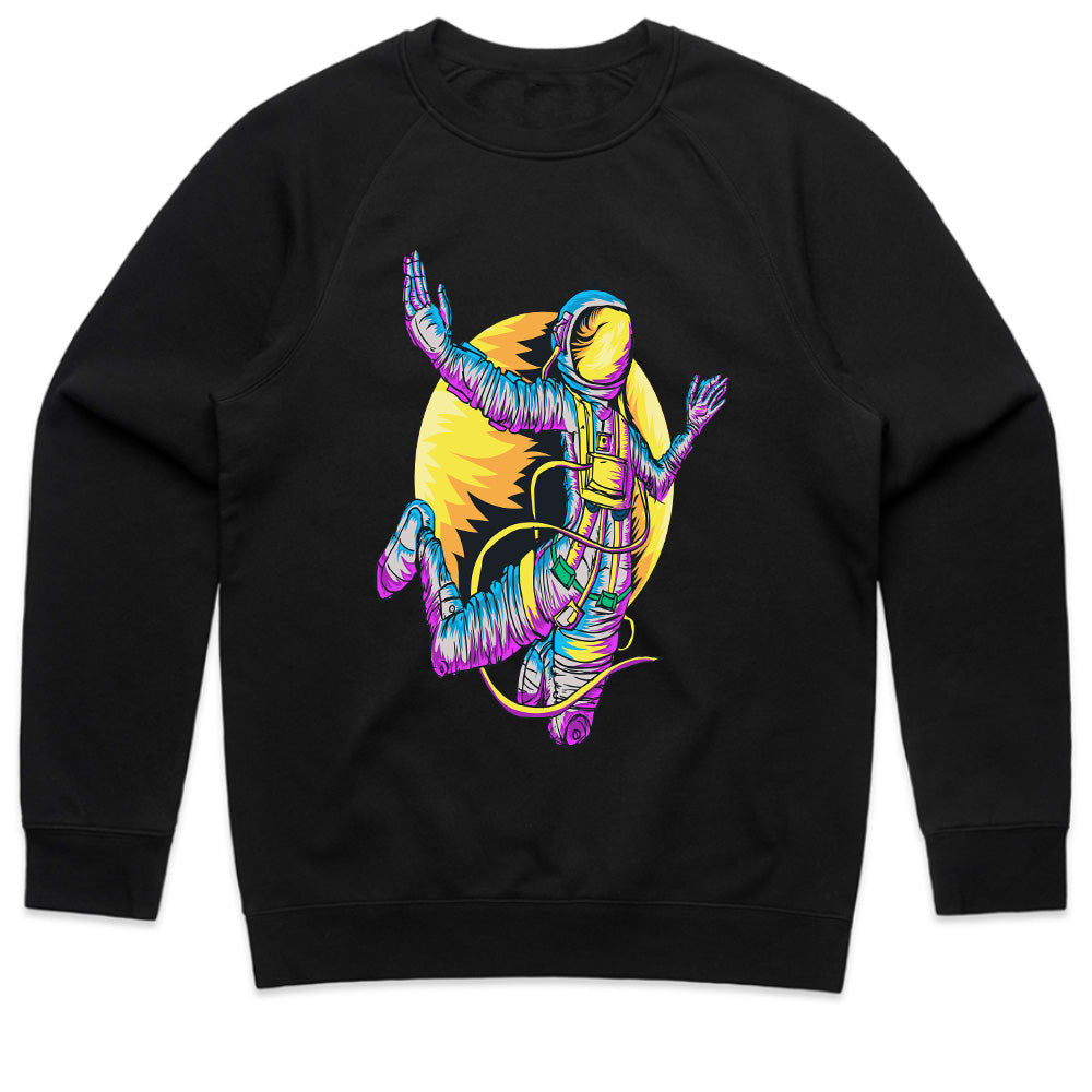Cosmic Drift - Neon Astronaut Adventure Tee