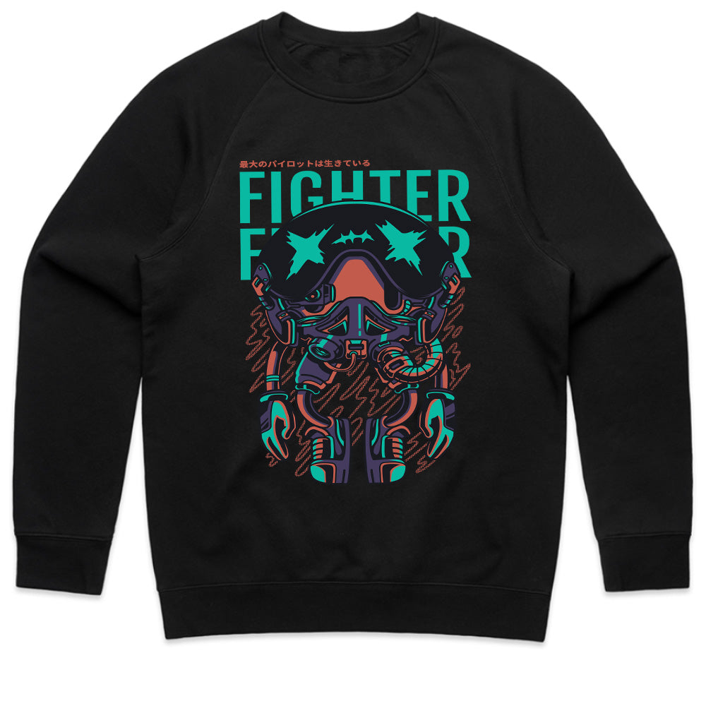 Neon Ace: Fighter Pilot Vision Tee