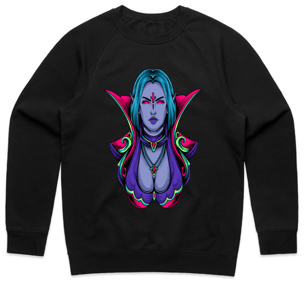 Sorceress of the Abyss: Neon Enchantress Tee
