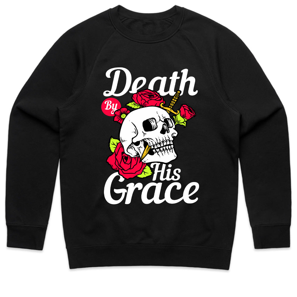 Death By His Grace Skull Tee