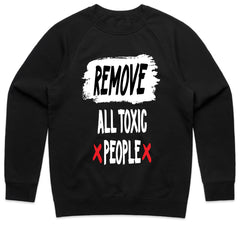 Toxic-Free Zone: Statement Survival Tee